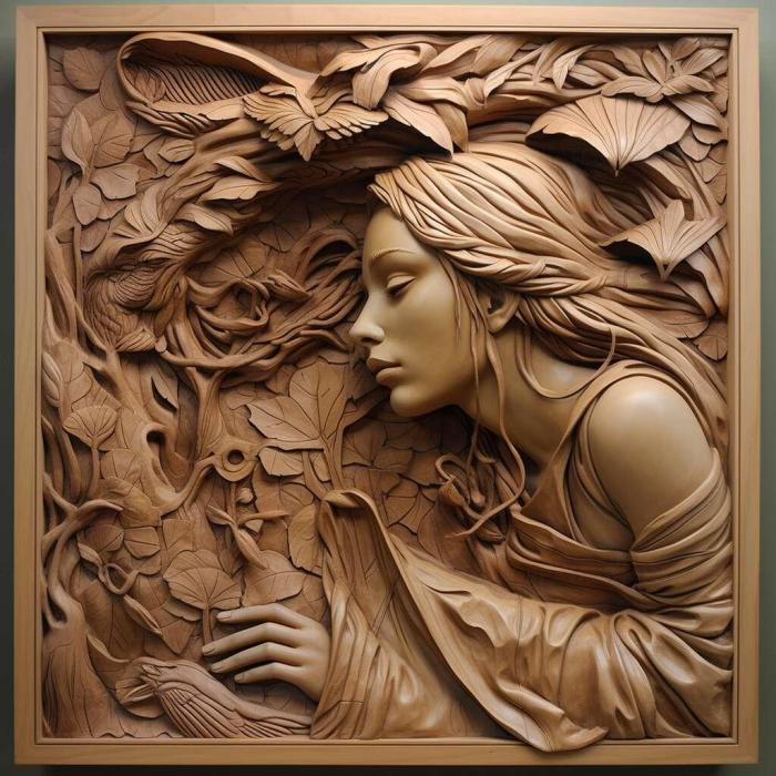 نموذج ثلاثي الأبعاد لآلة CNC 3D Art 